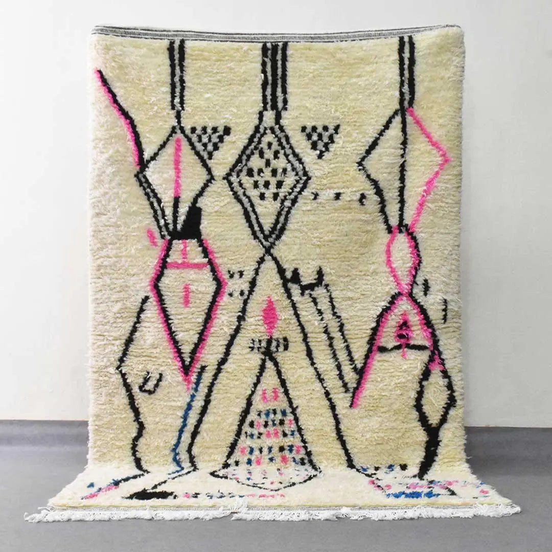 Azilal Rug (4.9 x 8.3 feet) - Ettilux Home