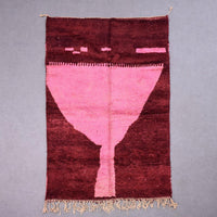 Thumbnail for Crimson Bloom Berber Rug, Custom made - Ettilux Home