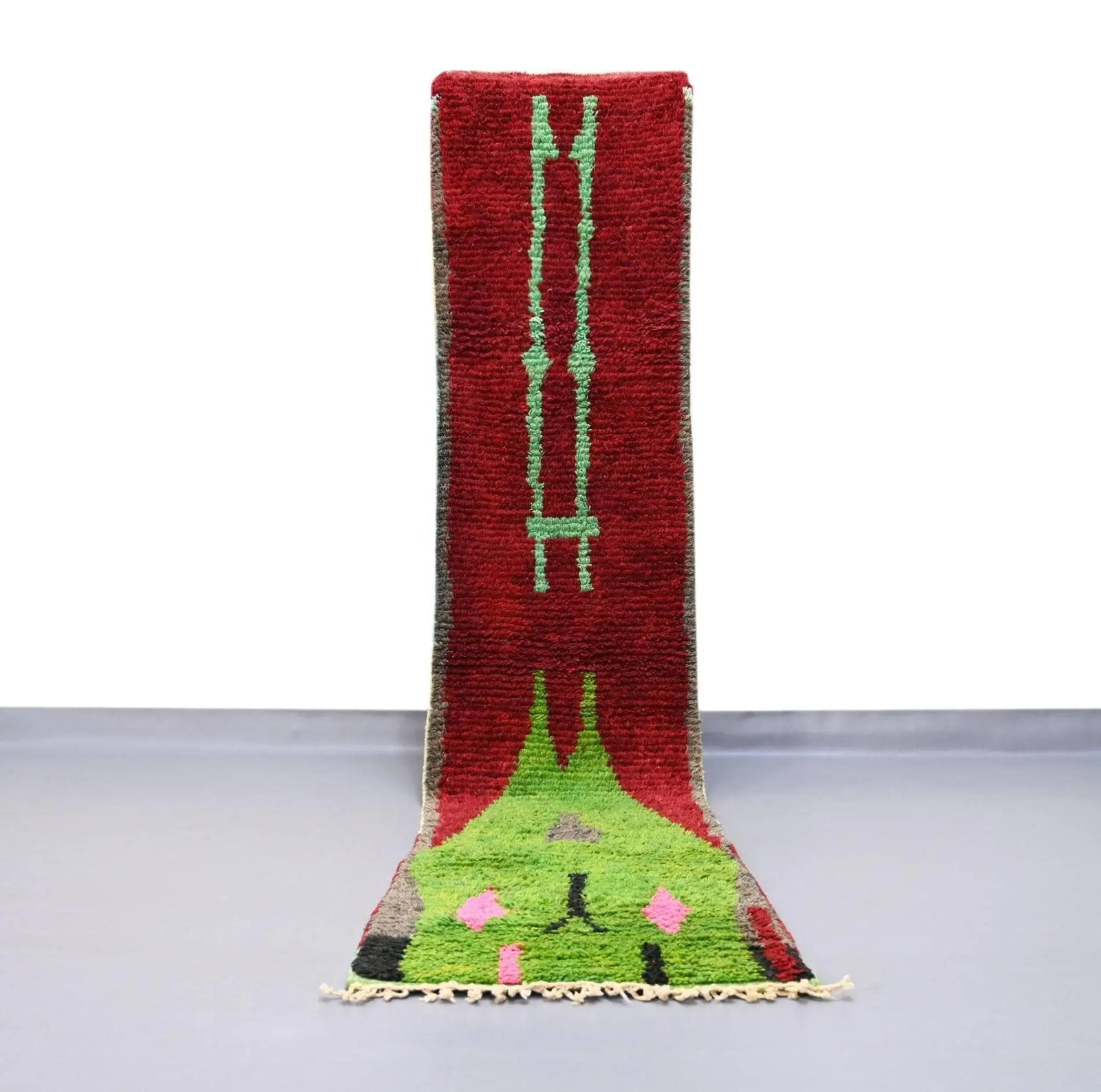 Vintage Runner Rug 2.2 x 9.9 feet / 67 x 302 cm - Ettilux Home