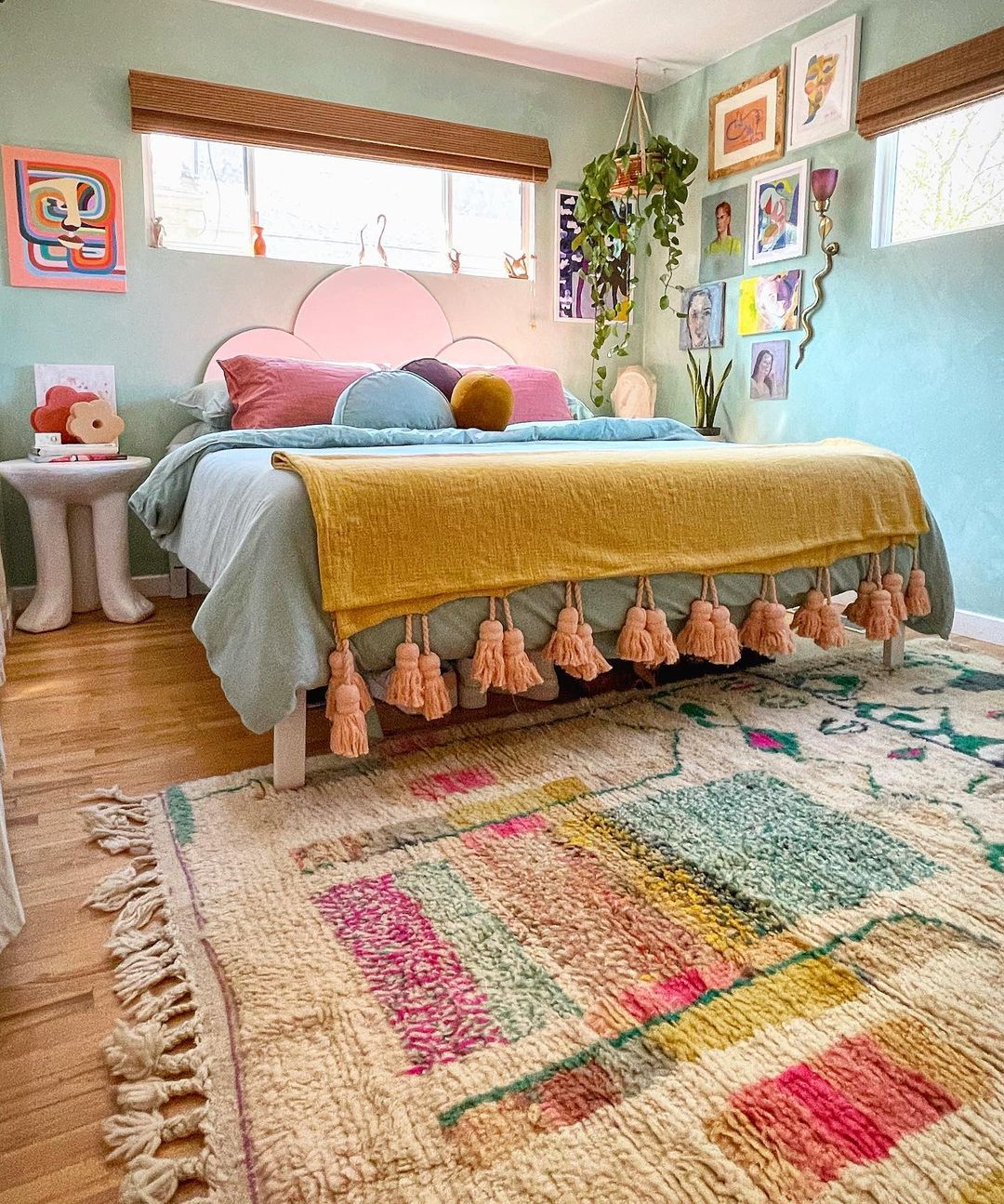 Custom handmade Moroccan rug designed for a refined interior by Ettilux Home