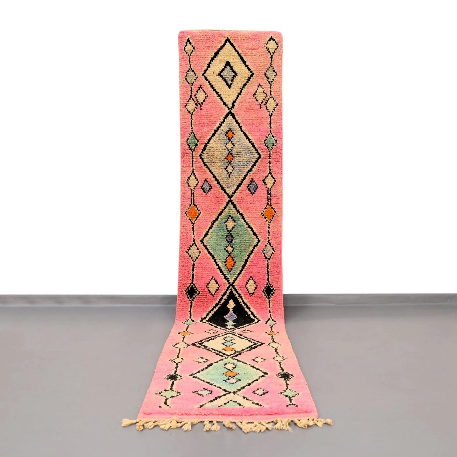 Moroccan Vintage Runner Rug 2.3 x 11.6 feet - Ettilux Home