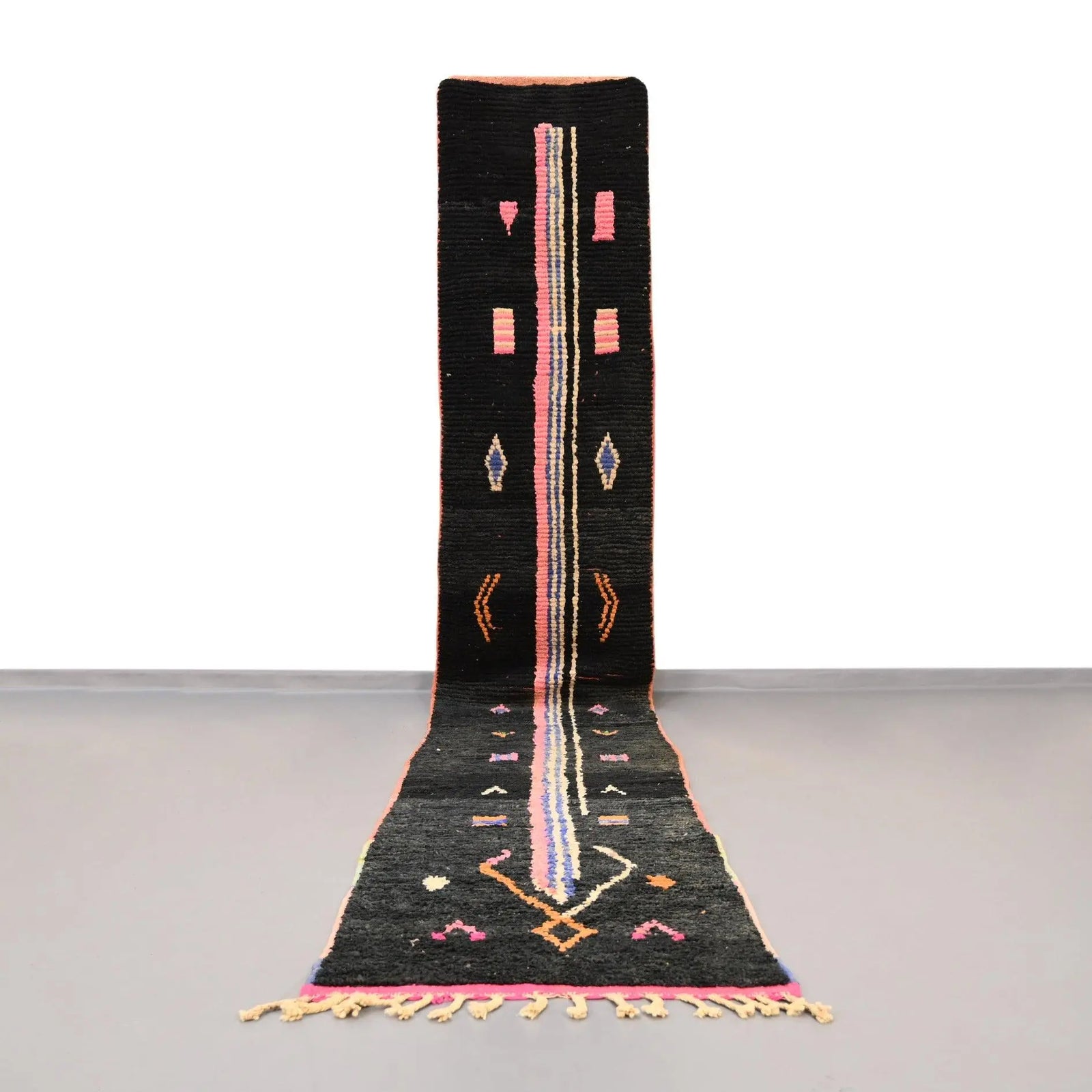 Vintage Moroccan Runner Rug 2.5 x 16.4 feet - Ettilux Home