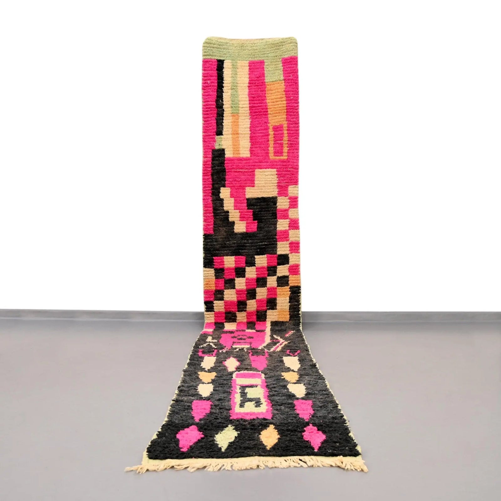 Vintage Moroccan Runner Rug 2.7 x 23 feet - Ettilux Home