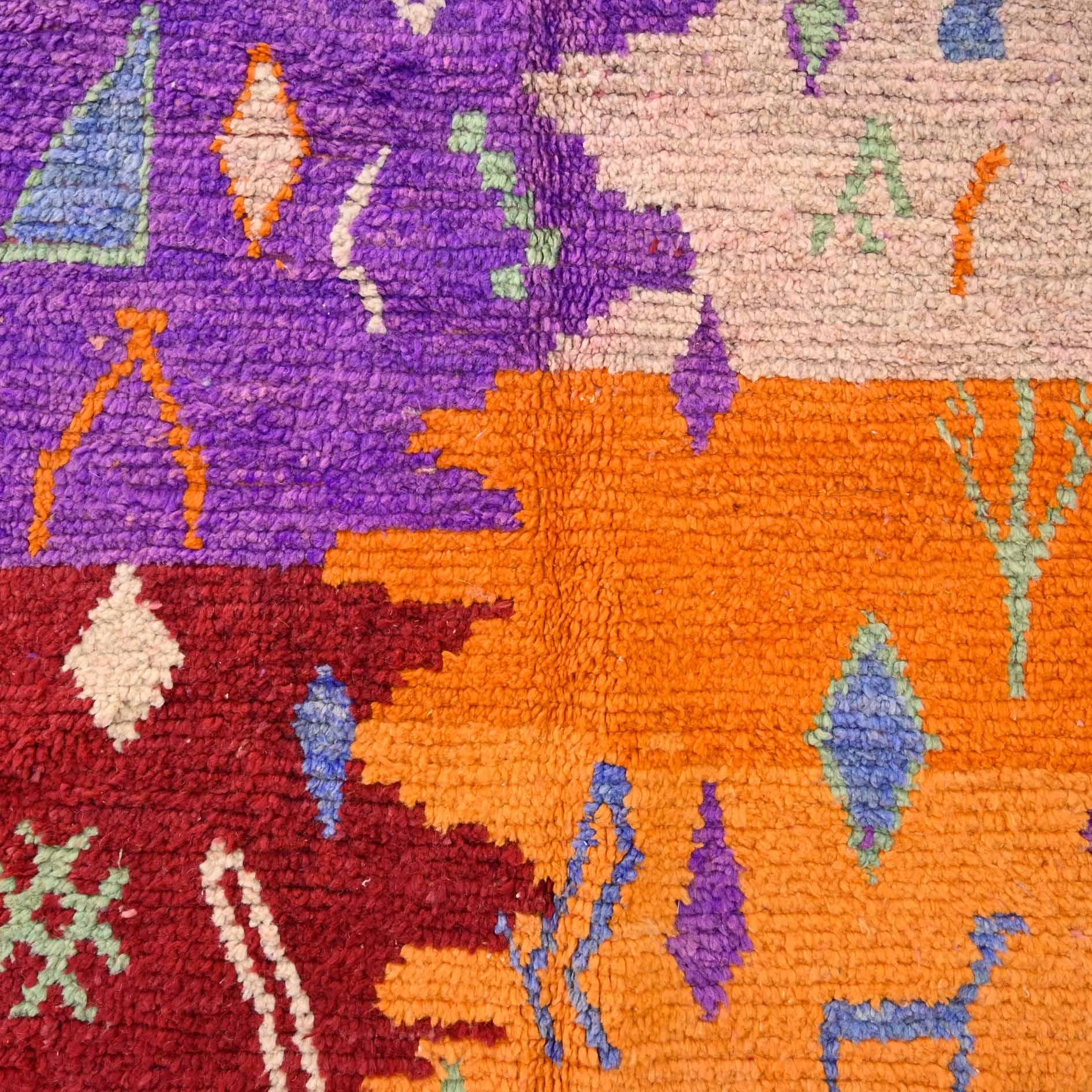 Artifex Vintage Moroccan Rug 5.7 x 9.3 feet / 175 x 285 cm - Ettilux Home