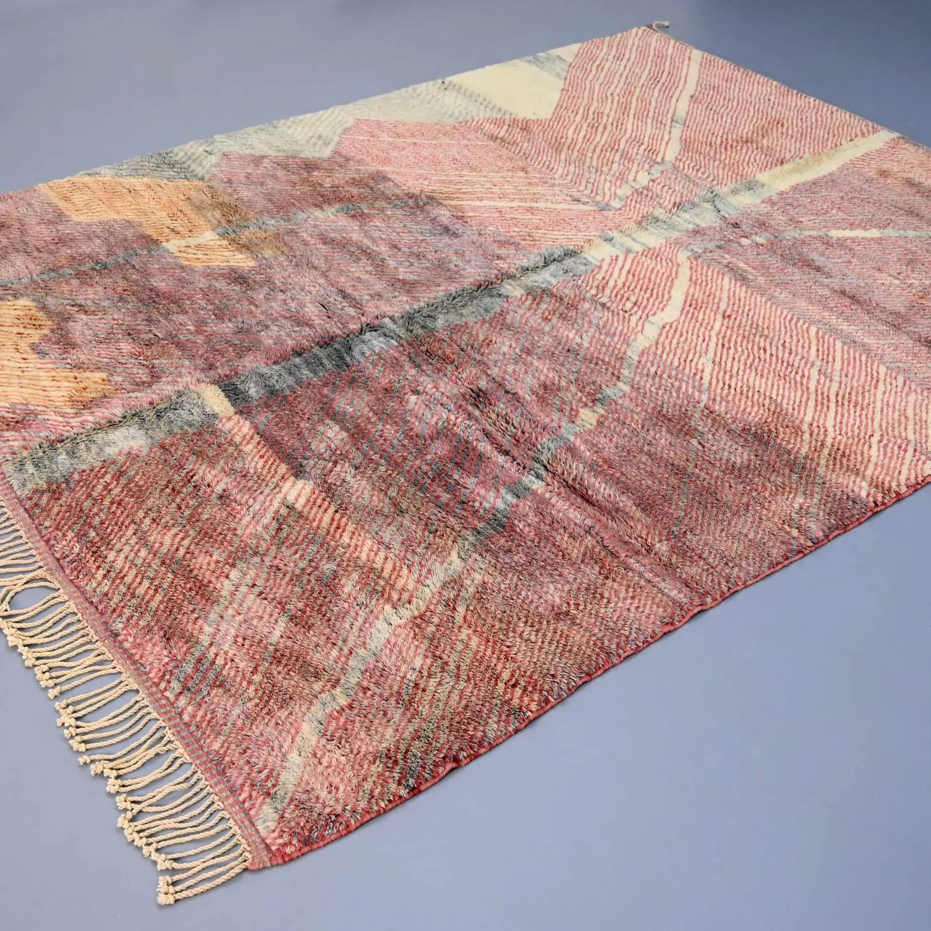 Ettilux handmade Moroccan rug styled in a considered interior