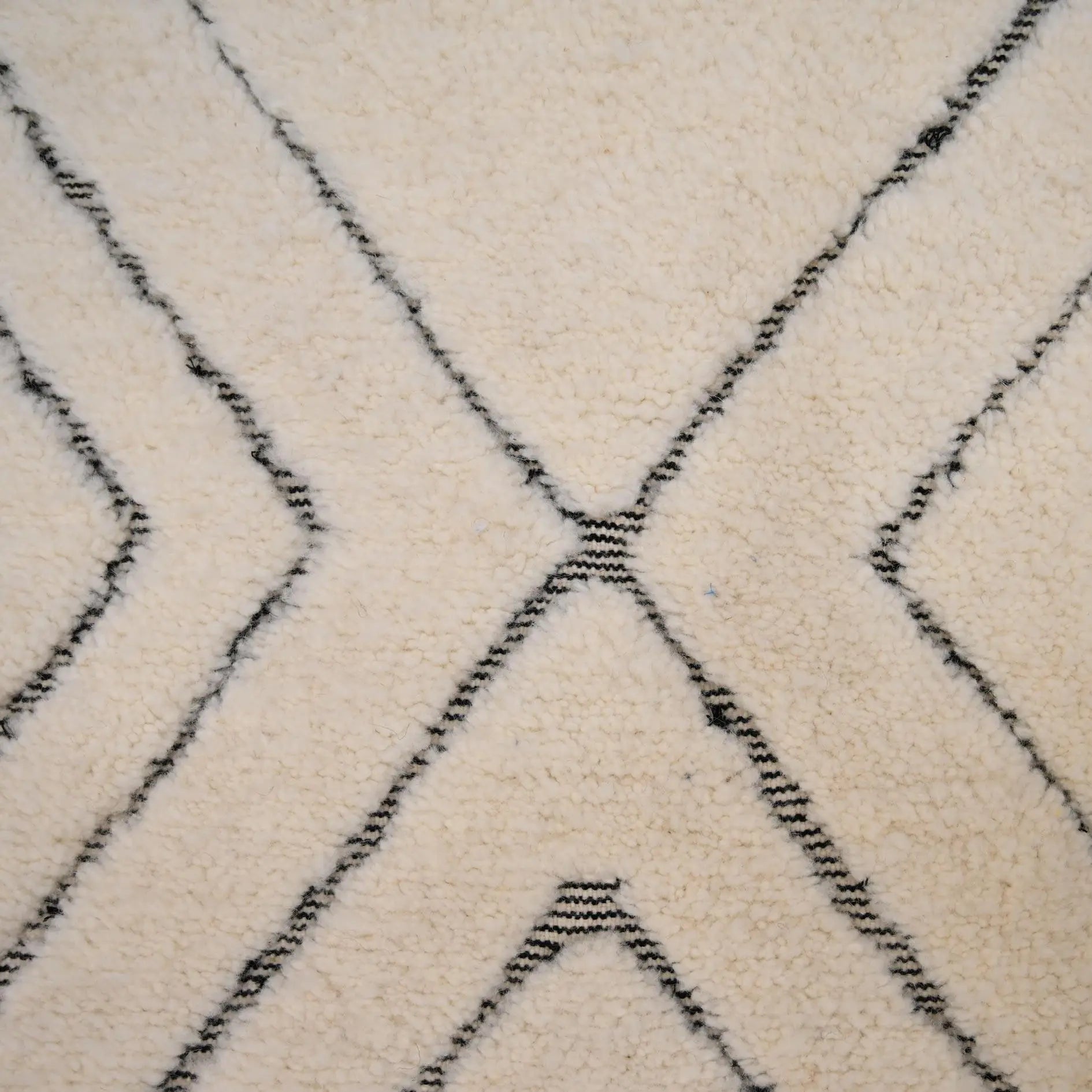 Authentic Beni Ourain Rug 5.2 x 7.3 feet / 160 x 225 cm - Ettilux Home