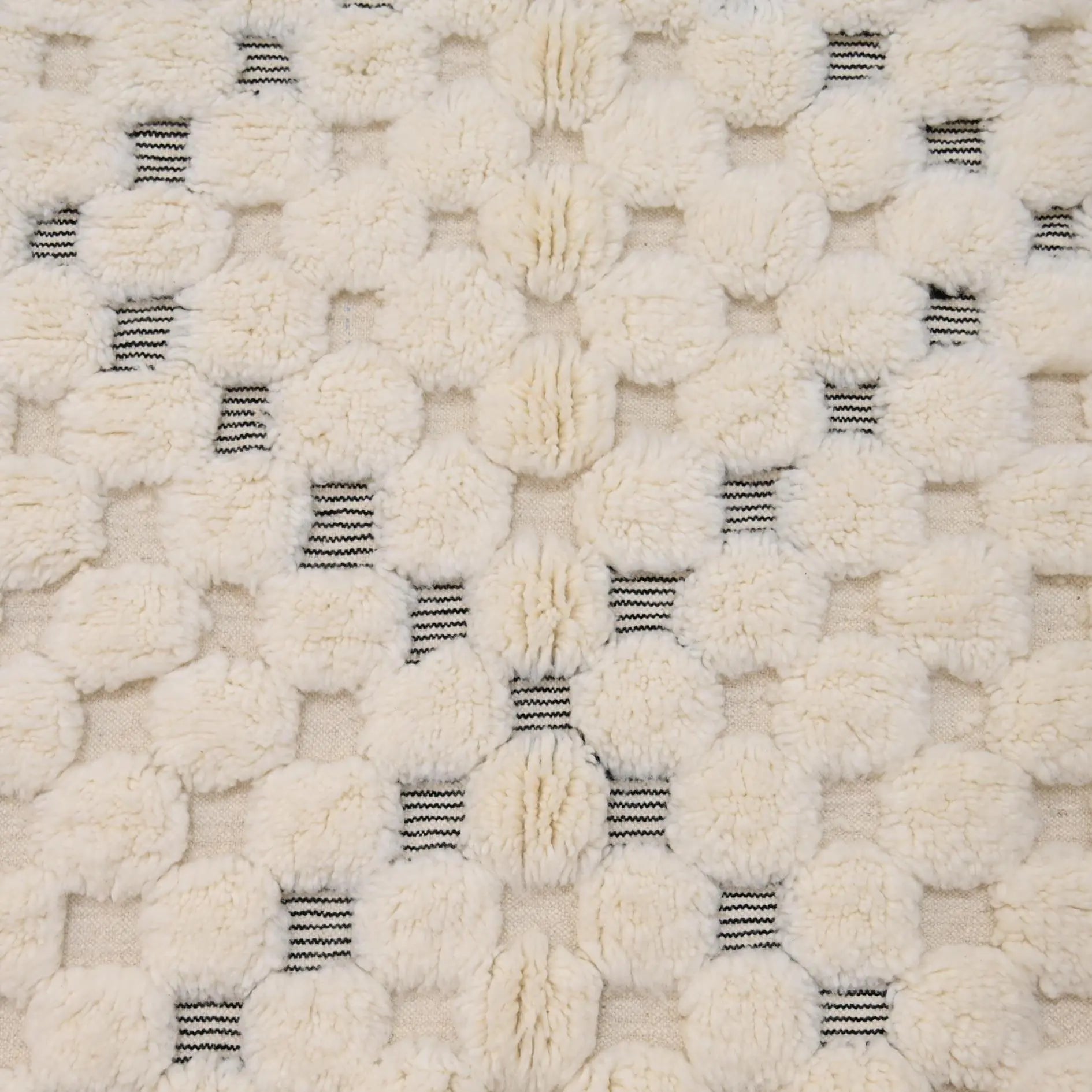 Authentic Beni Ourain Rug 5.2 x 8.1 feet / 160 x 247 cm - Ettilux Home