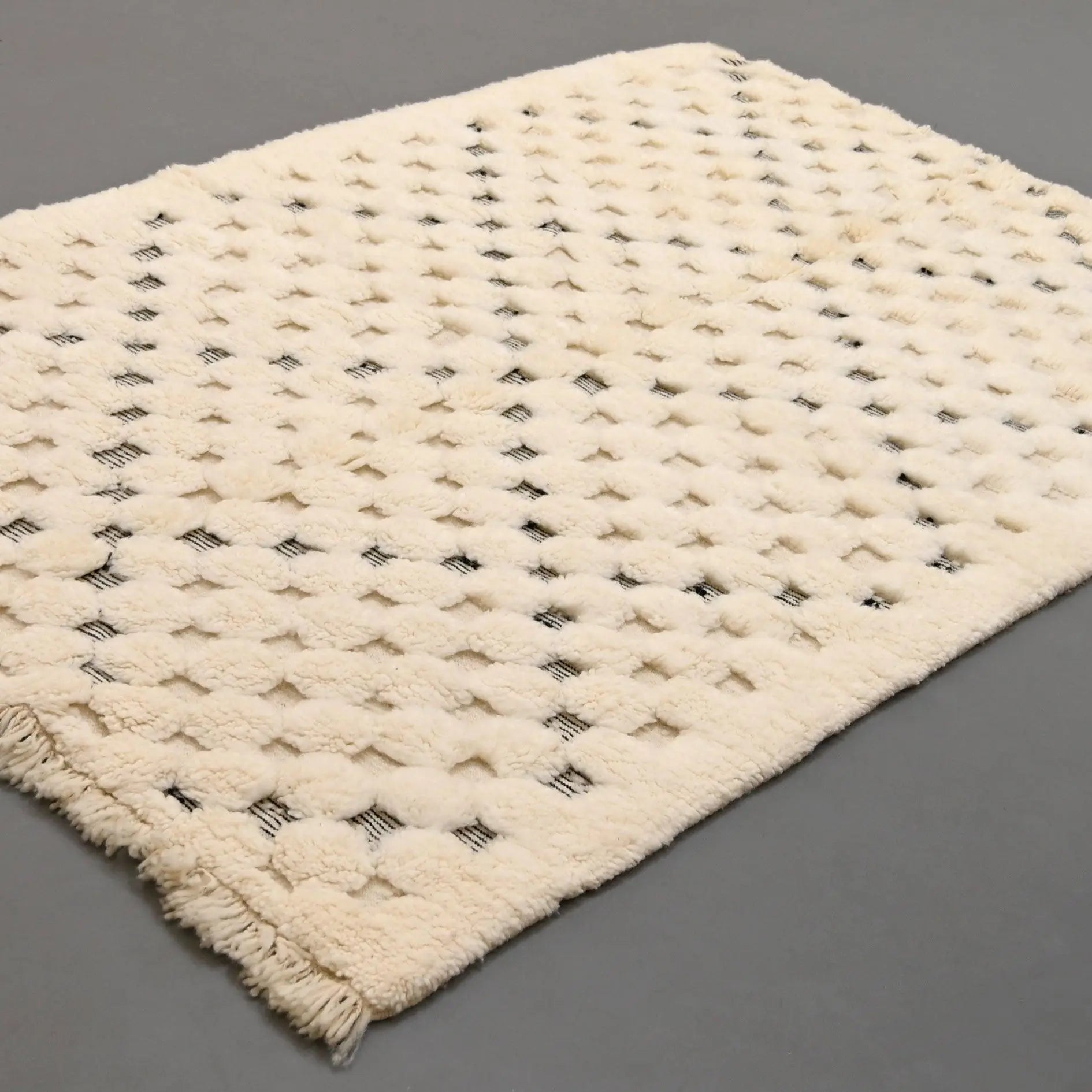 Authentic Beni Ourain Rug 5.2 x 8.1 feet / 160 x 247 cm - Ettilux Home