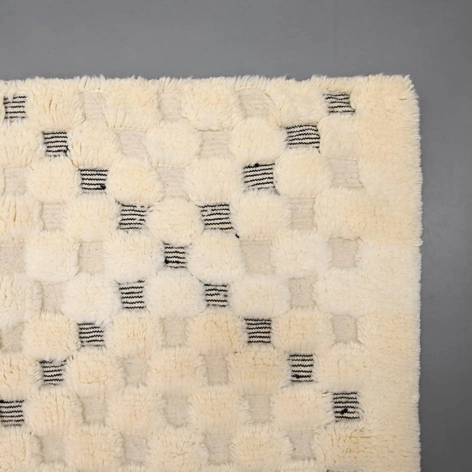 Authentic Beni Ourain Rug 5.2 x 8.1 feet / 160 x 247 cm - Ettilux Home