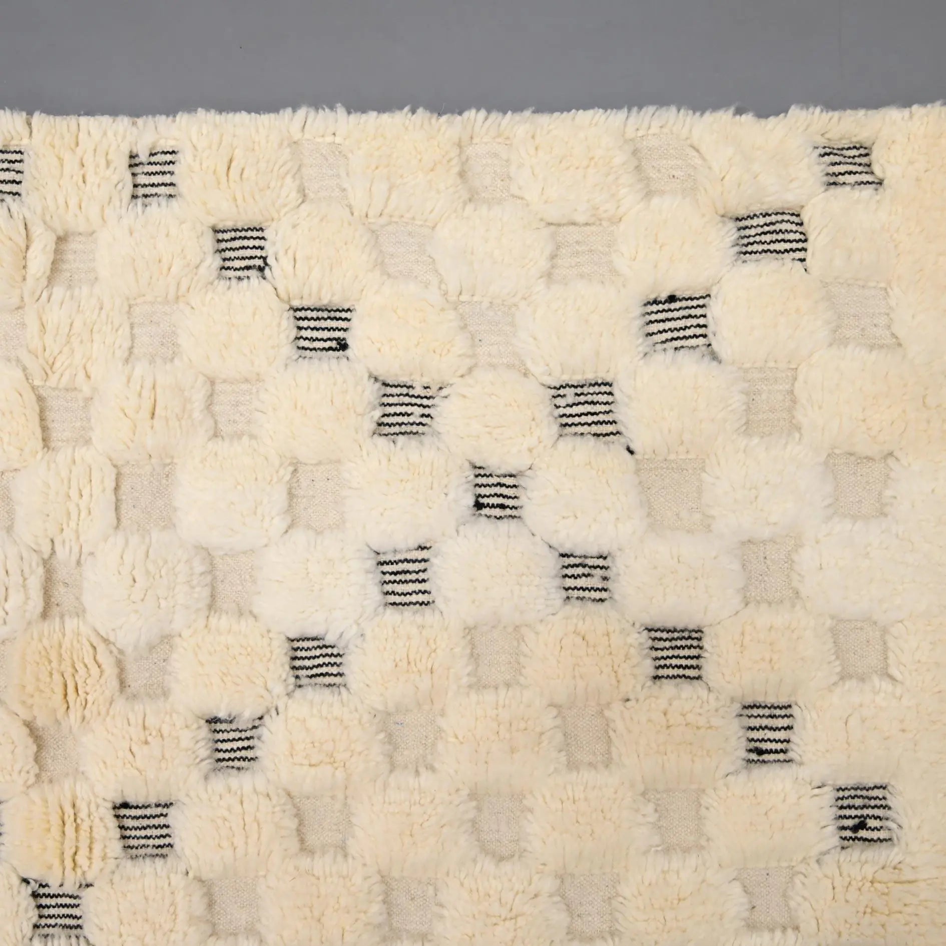 Authentic Beni Ourain Rug 5.2 x 8.1 feet / 160 x 247 cm - Ettilux Home