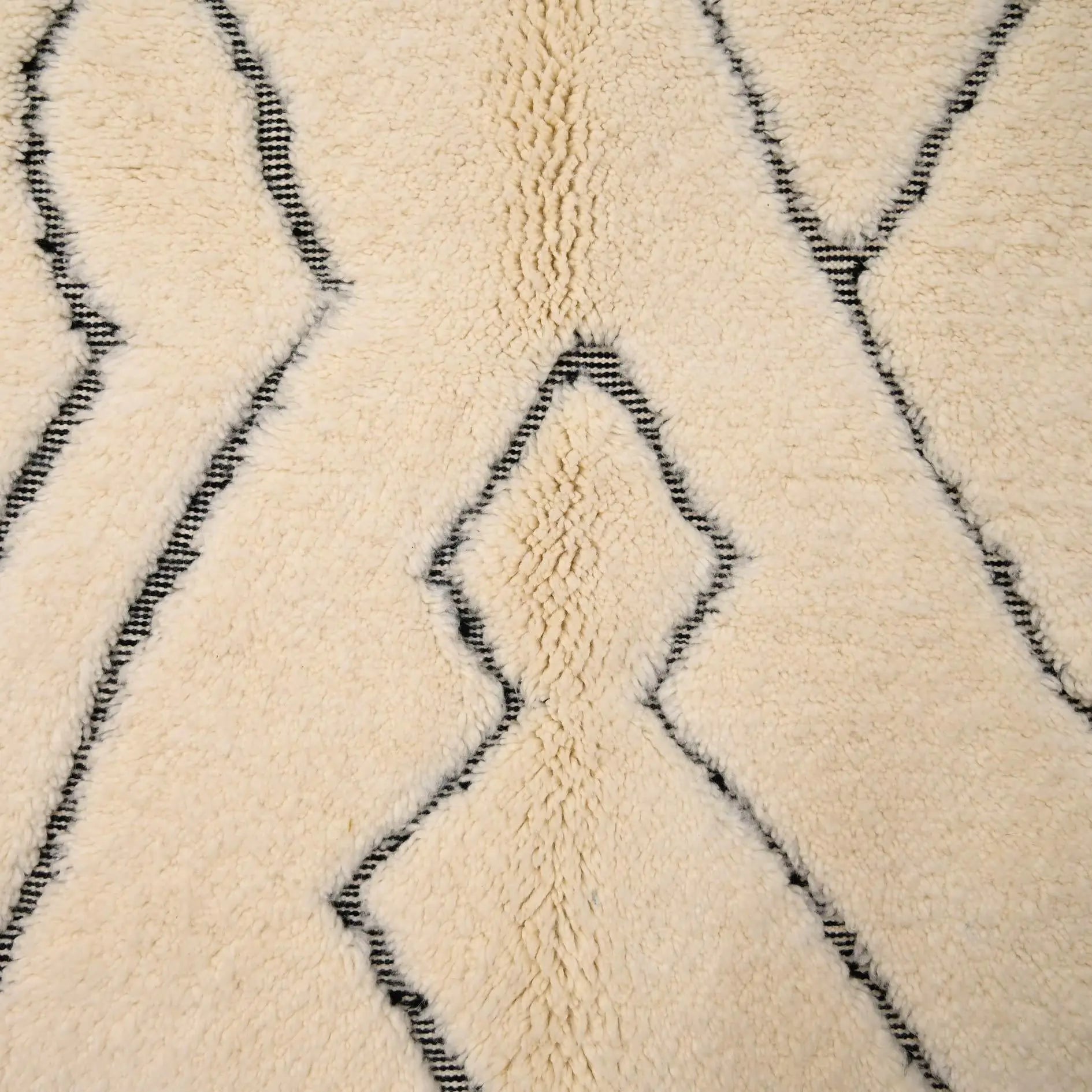 Authentic Beni Ourain Rug 5 x 8.4 feet / 153 x 257 cm - Ettilux Home