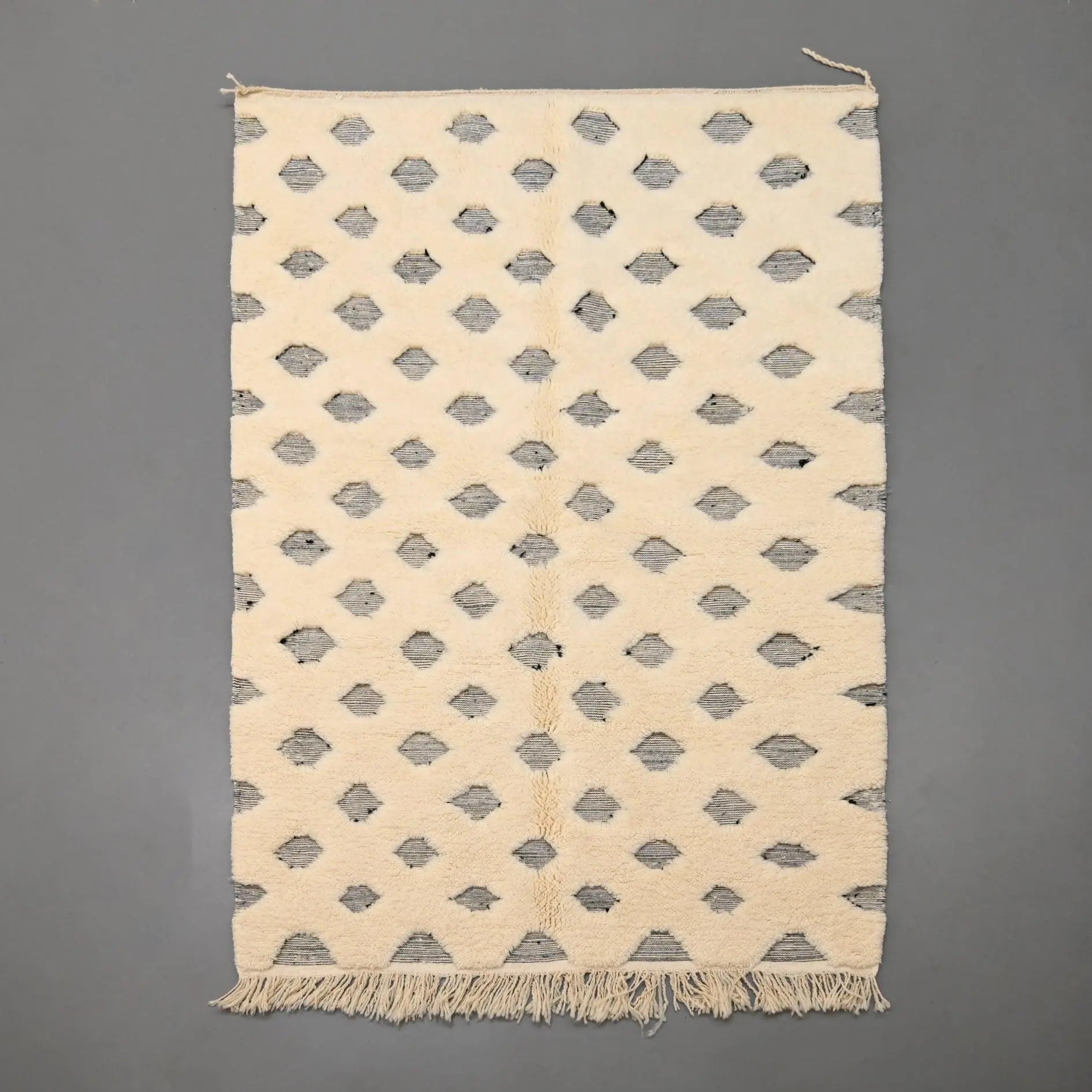 Authentic Beni Ourain Rug 5 x 8.8 feet / 153 x 270 cm - Ettilux Home