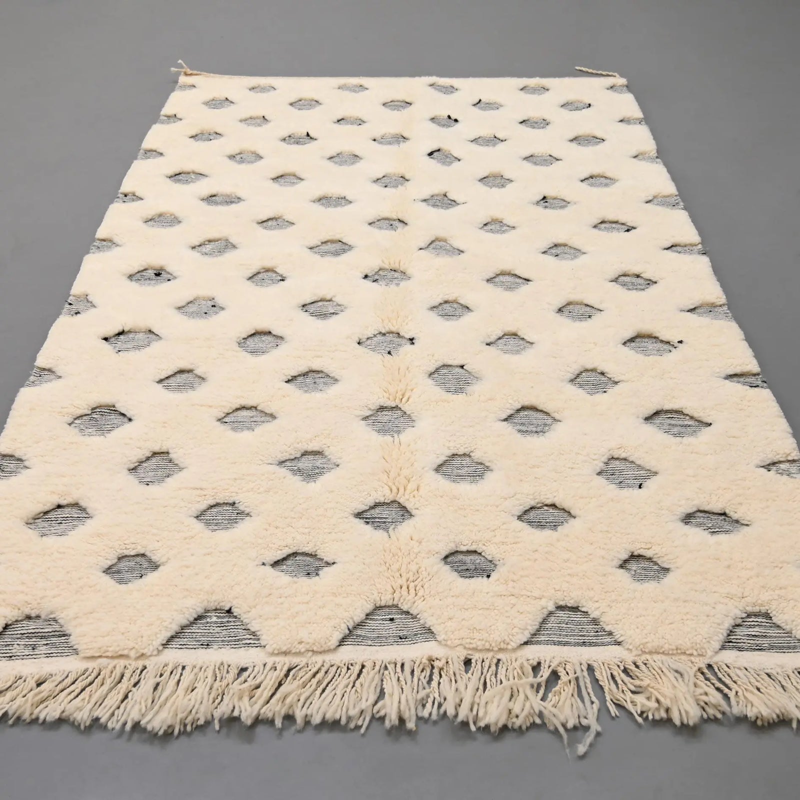 Authentic Beni Ourain Rug 5 x 8.8 feet / 153 x 270 cm - Ettilux Home