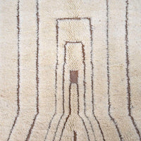 Thumbnail for Authentic Beni Ourain Rug 6.9 x 10.3 feet / 213 x 315 cm - Ettilux Home
