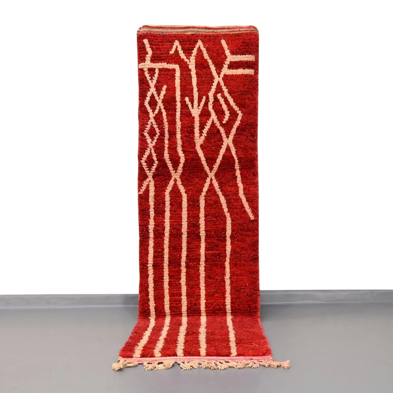 Authentic Vintage Runner Moroccan Rug 2.4 x 8.4 feet - Ettilux Home