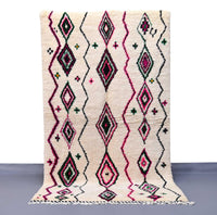 Thumbnail for Azilal Moroccan Rug (4.7 x 8.3 feet) / (145 x 255 cm) - Ettilux Home