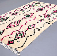 Thumbnail for Azilal Moroccan Rug (4.7 x 8.3 feet) / (145 x 255 cm) - Ettilux Home