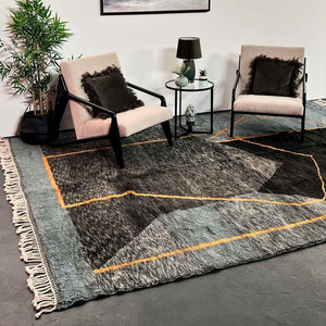 Azure Beni Mrirt Rug 8.3 X 11.6 ft / 255 X 355 cm - Ettilux Home