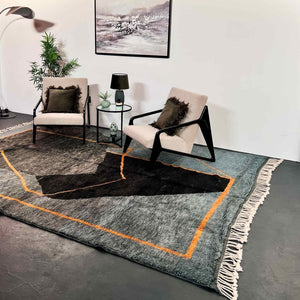Azure Beni Mrirt Rug 8.3 X 11.6 ft / 255 X 355 cm - Ettilux Home