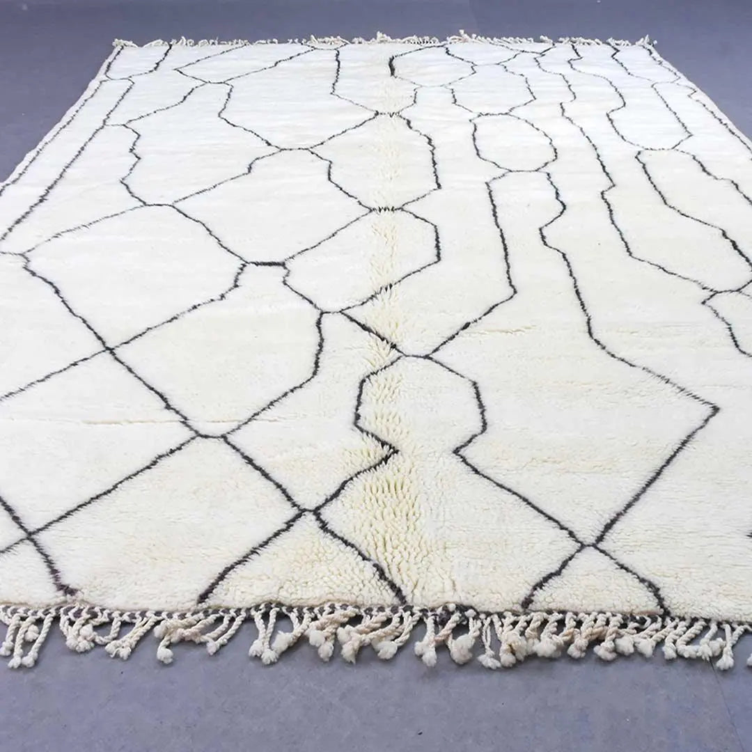 Beni Ourain Moroccan Rug - Ettilux Home