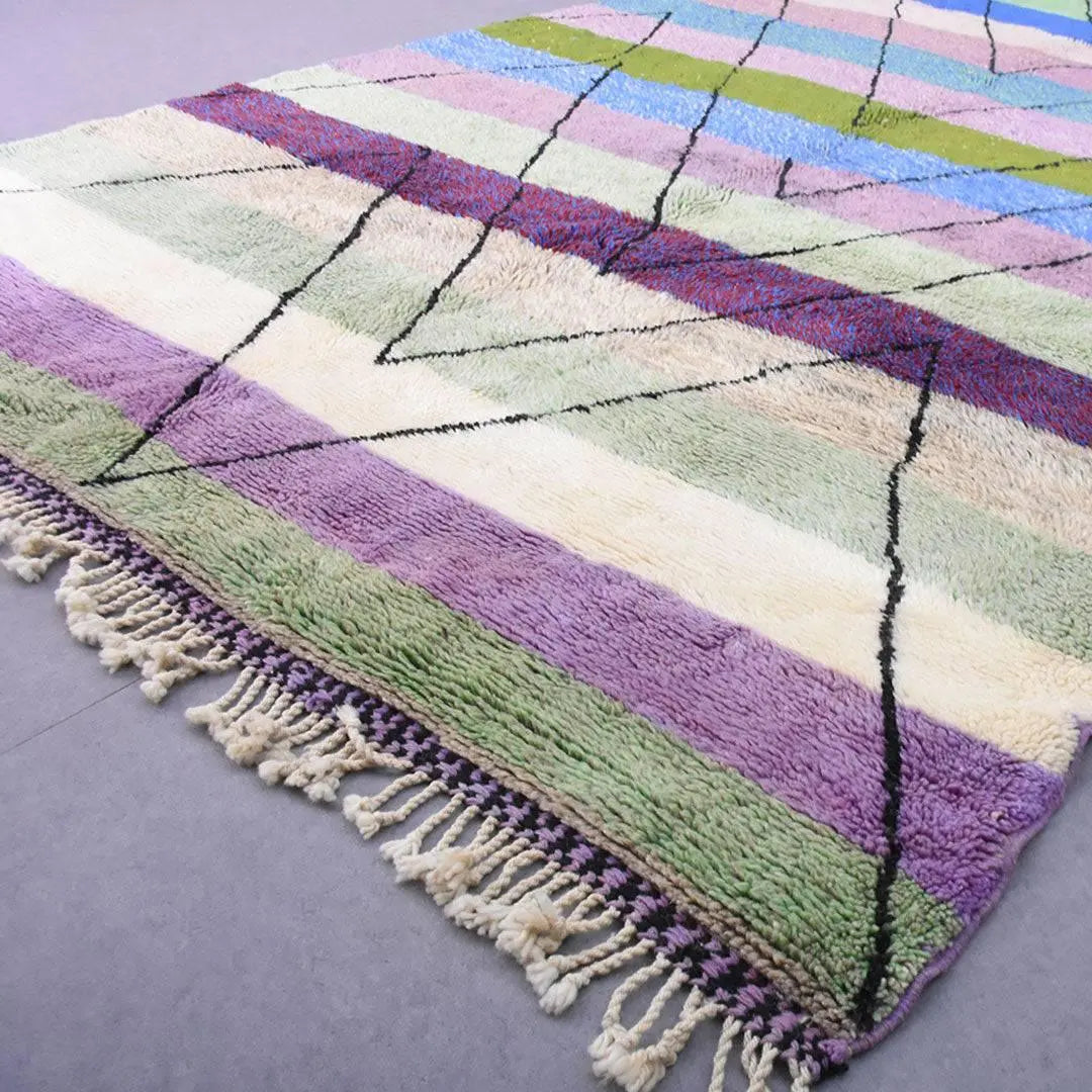 Blue Beni Ourain Rug - Ettilux Home