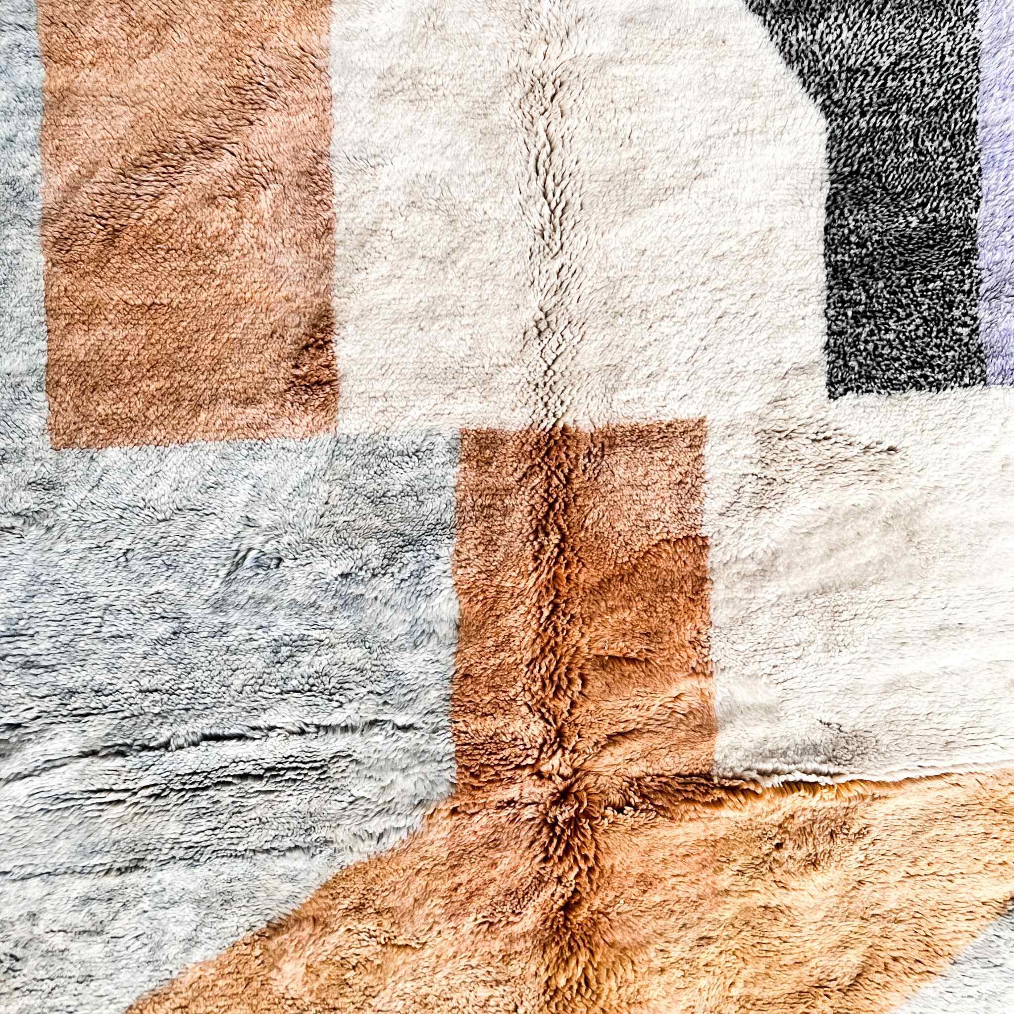Ettilux handmade Moroccan rug styled in a considered interior