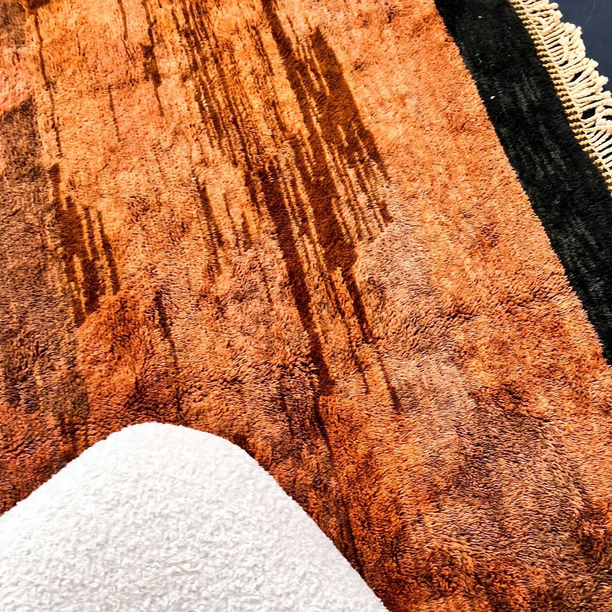 Ettilux handmade Moroccan rug styled in a considered interior