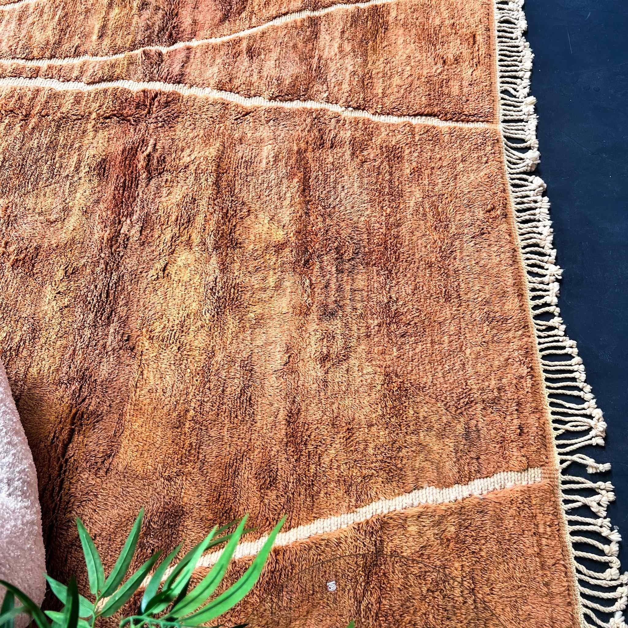 Ettilux handmade Moroccan rug styled in a considered interior