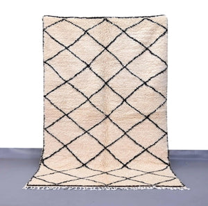 Hanan Ourain Rug Rug (8.2 x 5 feet) - Ettilux Home