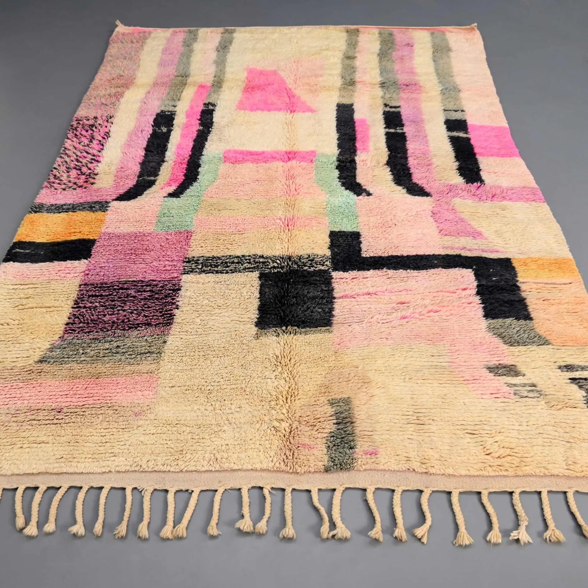 Jasmine Moroccan Rug 6.3 x 10.5 feet / 194 x 320 cm - Ettilux Home