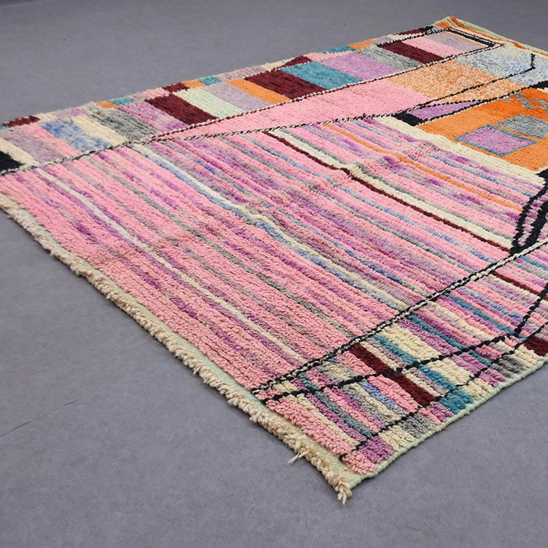 Ettilux handmade Moroccan rug styled in a considered interior