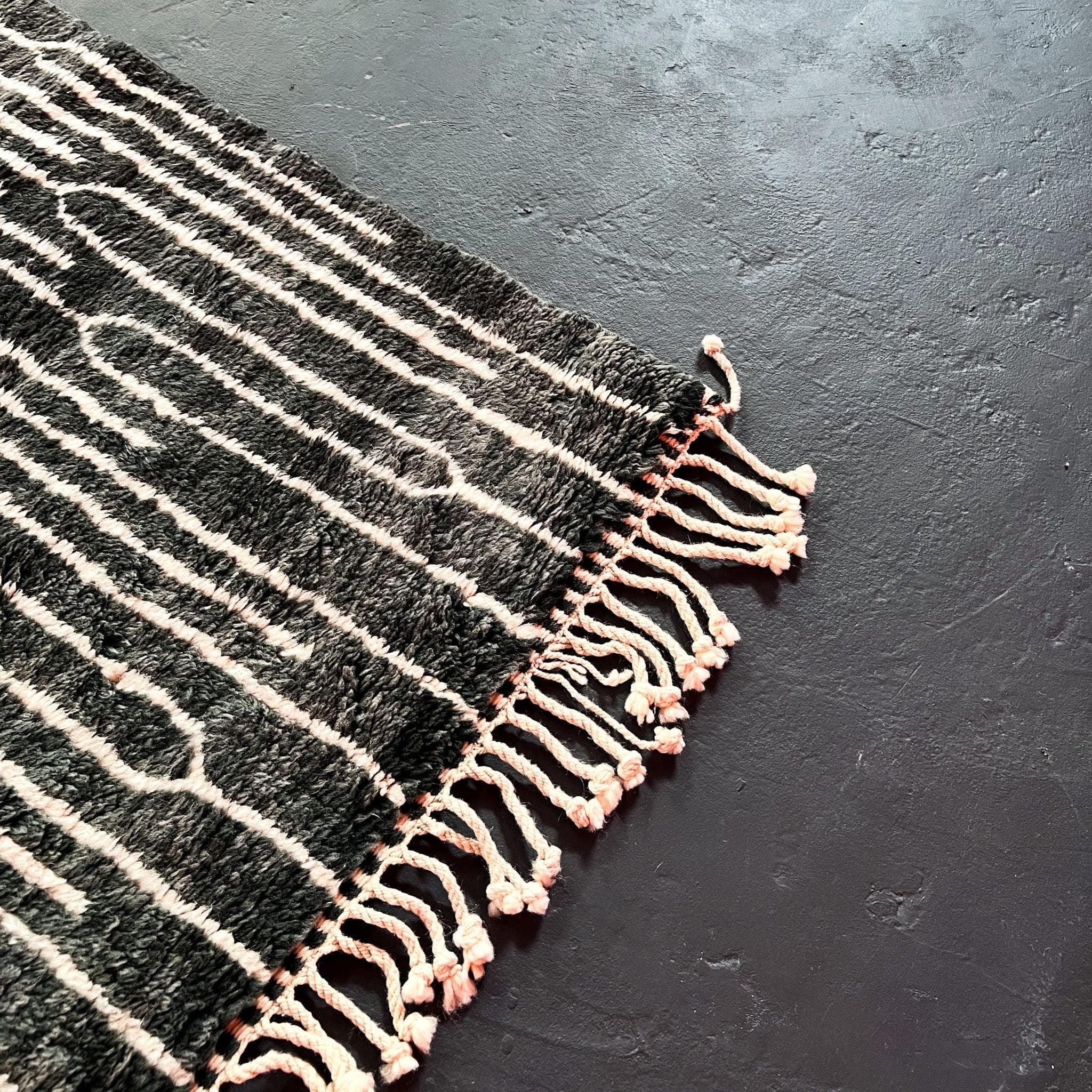 Ettilux handmade Moroccan rug styled in a considered interior