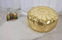 Thumbnail for Luxury Gold Pouf - Ettilux Home