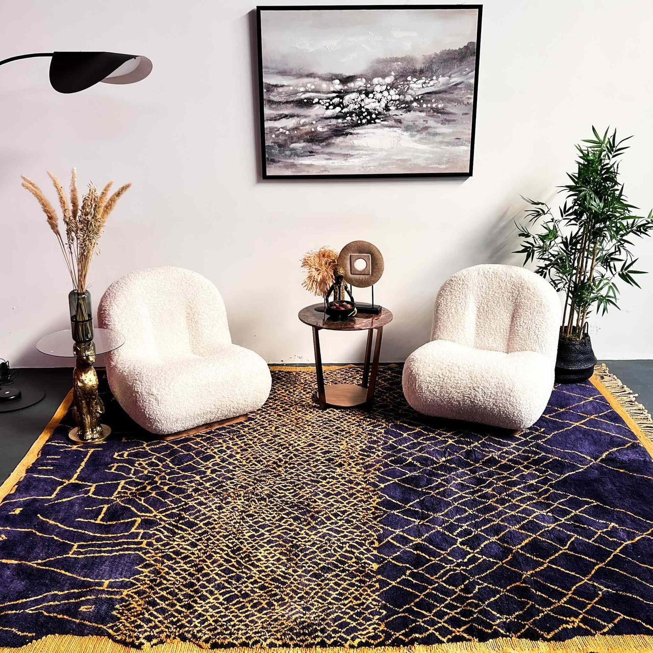 Lyra Luxury Beni Mrirt Moroccan Rug 8.2 X 9.8 ft / 252 X 301 cm - Ettilux Home