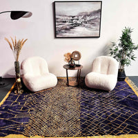 Thumbnail for Lyra Luxury Beni Mrirt Moroccan Rug 8.2 X 9.8 ft / 252 X 301 cm - Ettilux Home
