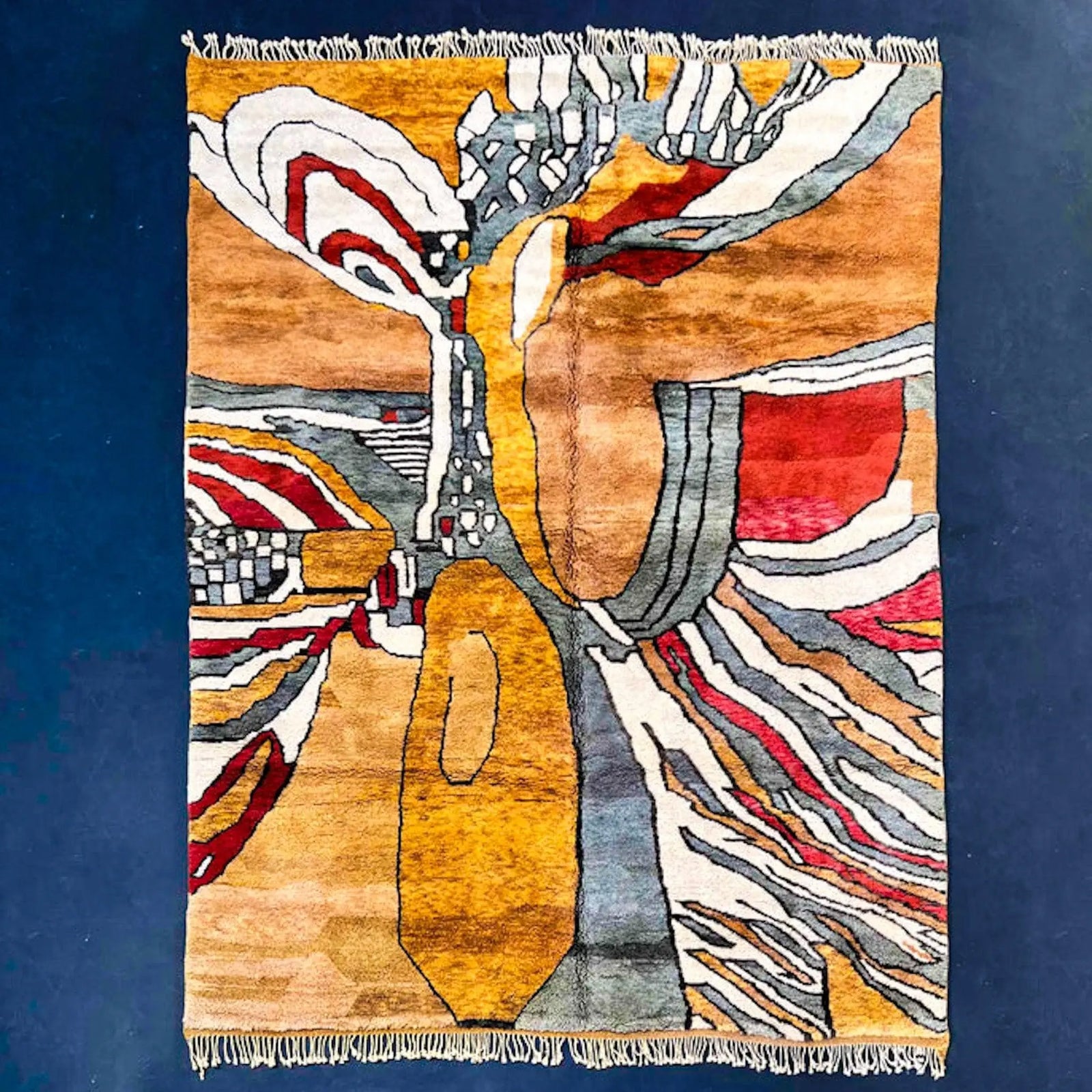 Mireya Beni Mrirt Moroccan Rug 10.8 X 13.7 ft / 330 X 420 cm - Ettilux Home
