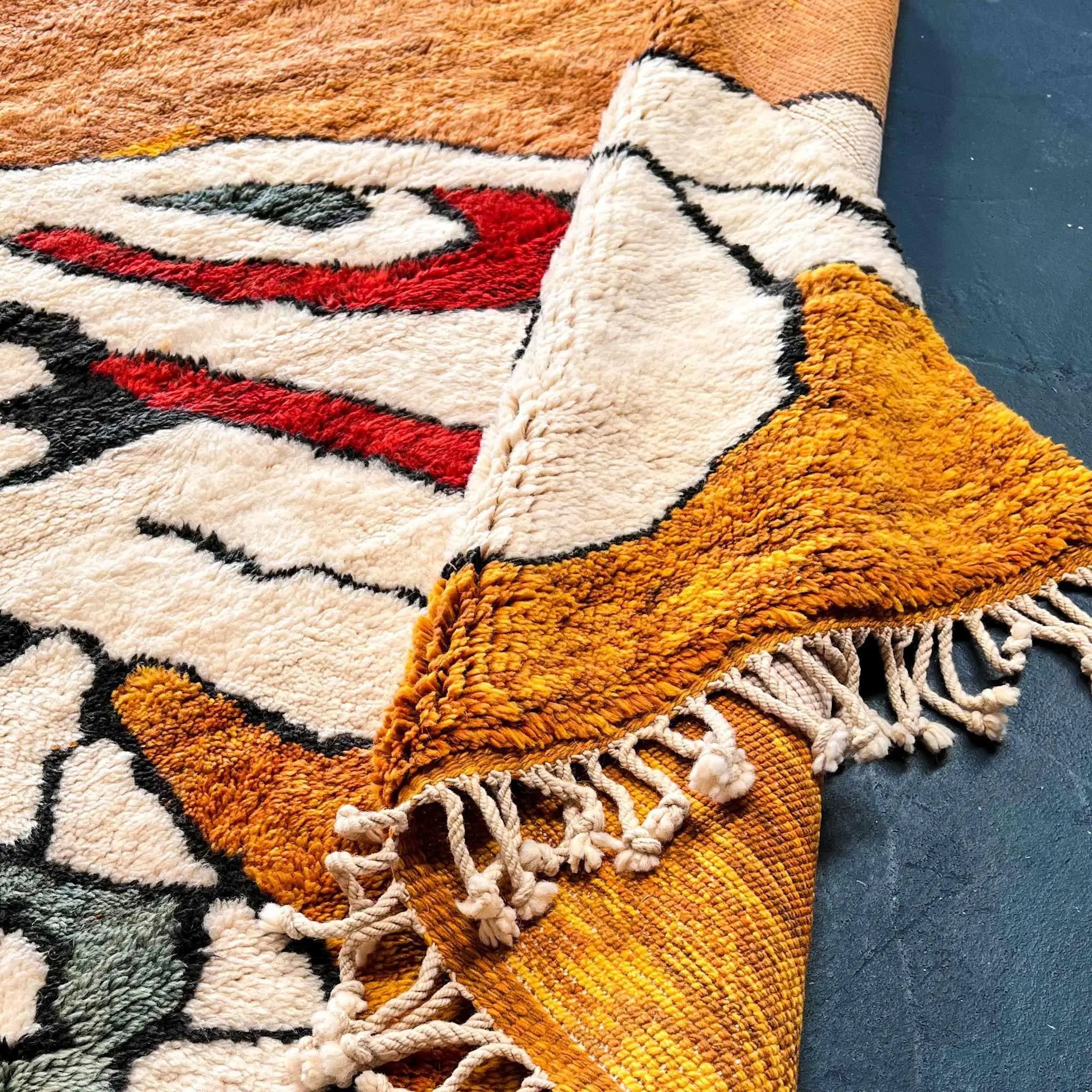 Ettilux handmade Moroccan rug styled in a considered interior