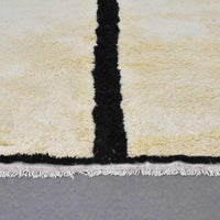 Thumbnail for Moroccan Black and white rug - Ettilux Home