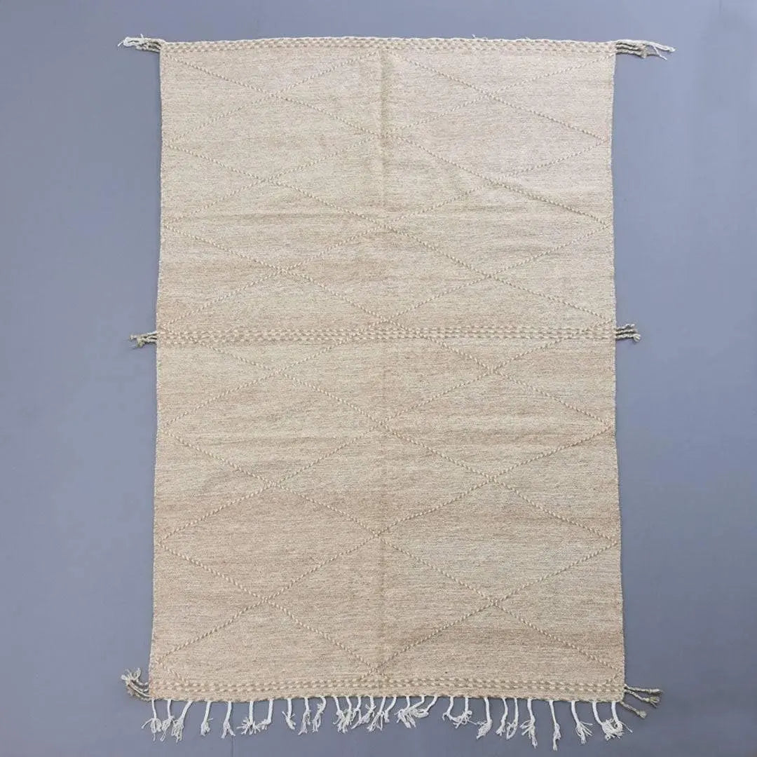Moroccan Kilim Rug 6.4 x 9.7 ft / 197 x 297 cm - Ettilux Home