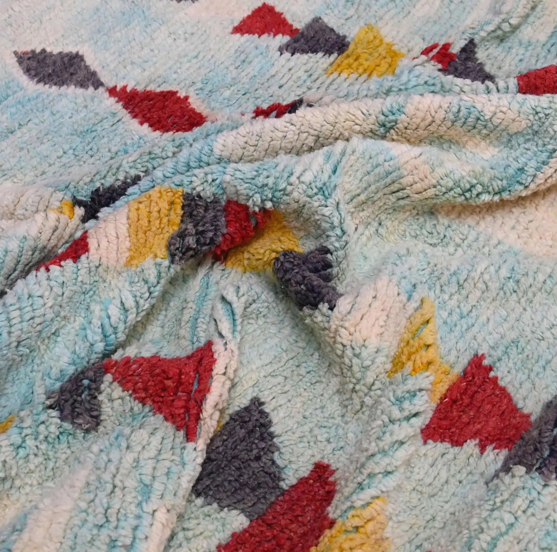 Moroccan Vintage Rug 6.8 x 10.3 feet - Ettilux Home