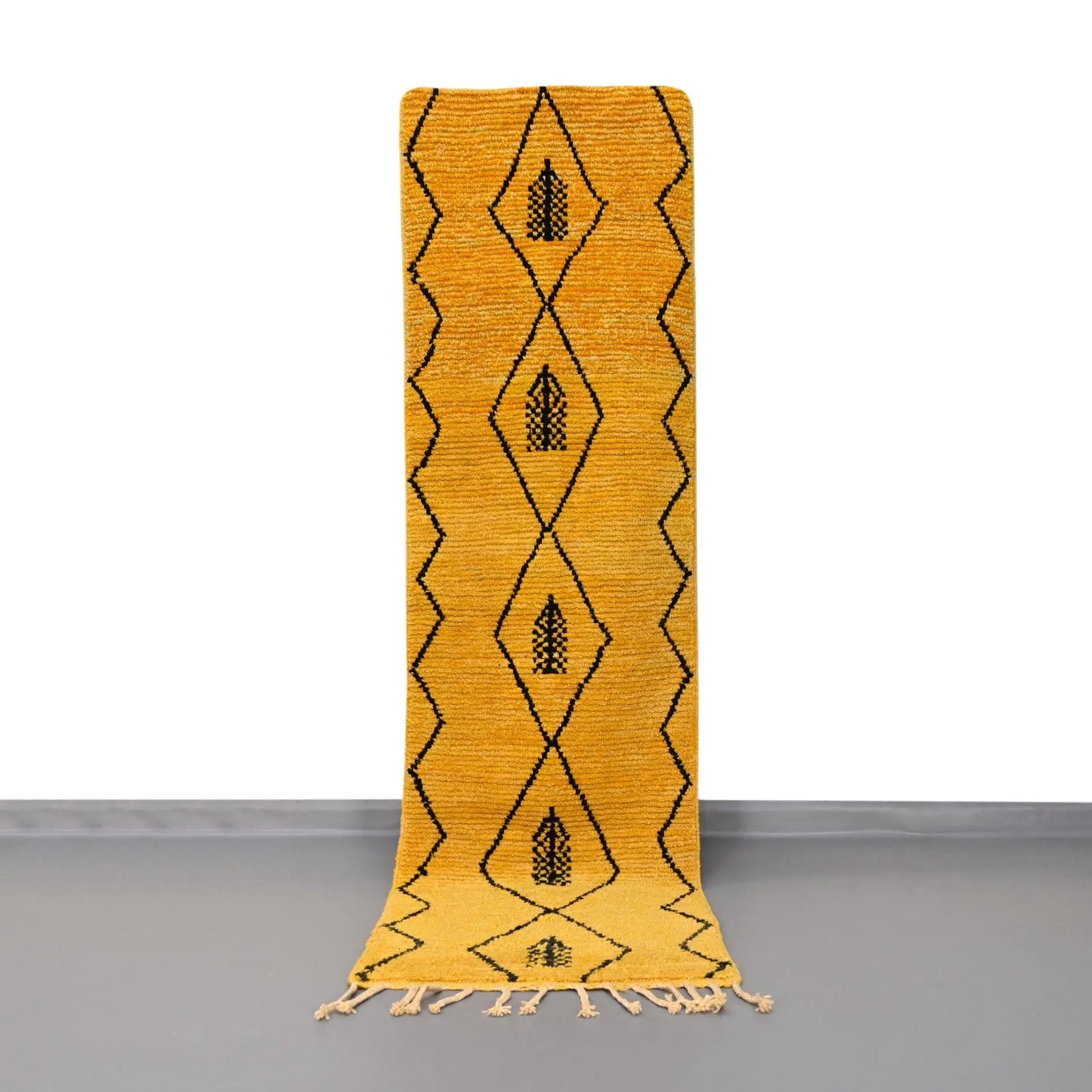 Moroccan Vintage Runner Rug 2.3 x 8.4 feet / 71 x 256 cm - Ettilux Home