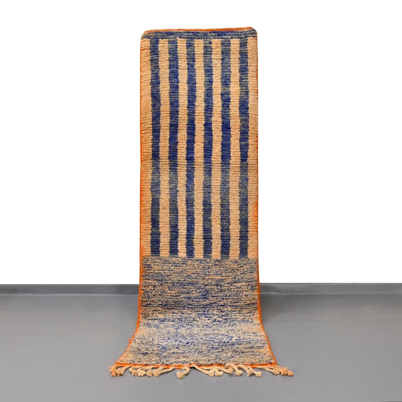 Moroccan Vintage Runner Rug 2.4 x 8.1 feet / 73 x 248 cm - Ettilux Home