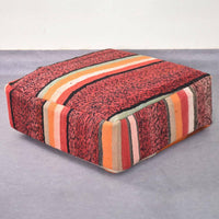 Thumbnail for Moroccan Vintage Wool Floor Cushion Cover - Ettilux Home