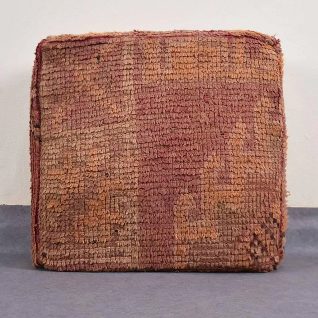 Moroccan Vintage Wool Floor Cushion Cover - Ettilux Home
