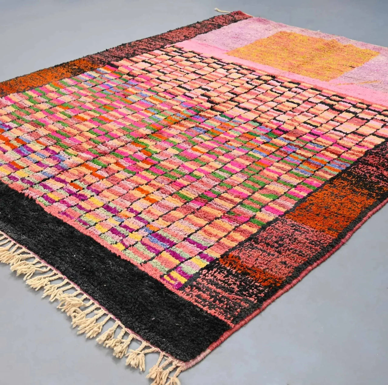 Vintage Moroccan Rug 8.8 x 11.8 feet / 270 x 360 cm Ettilux Home