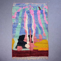 Vintage Moroccan Rug 9.1 x 9.1 feet / 280 x 280 cm Ettilux Home