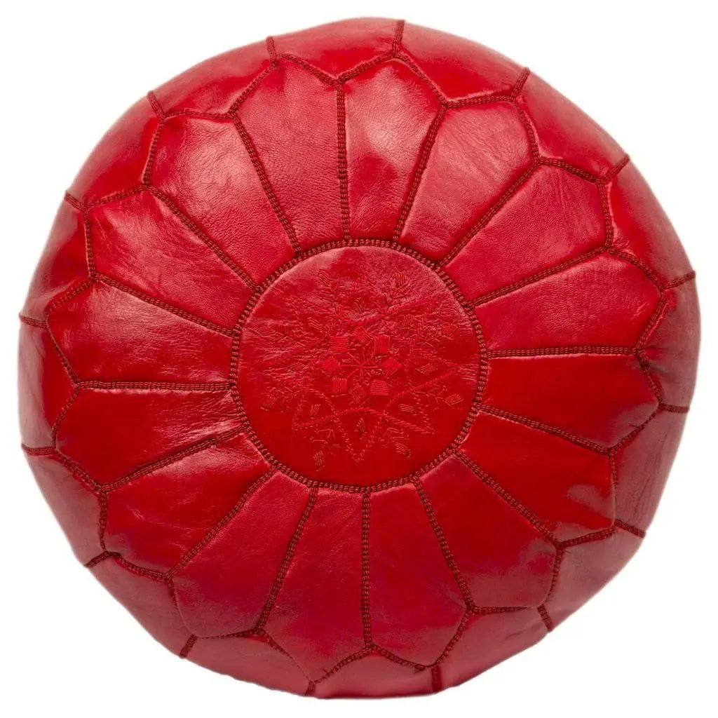 Red Pouf - Ettilux Home