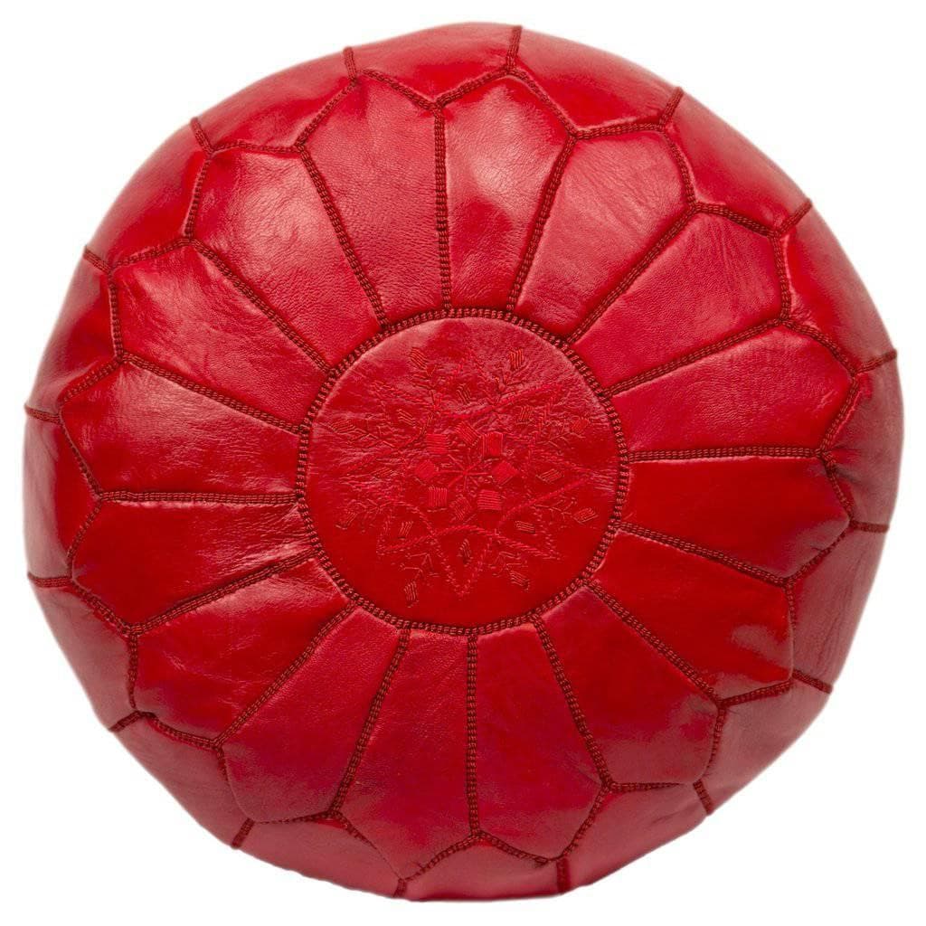 Red Pouf - Ettilux Home