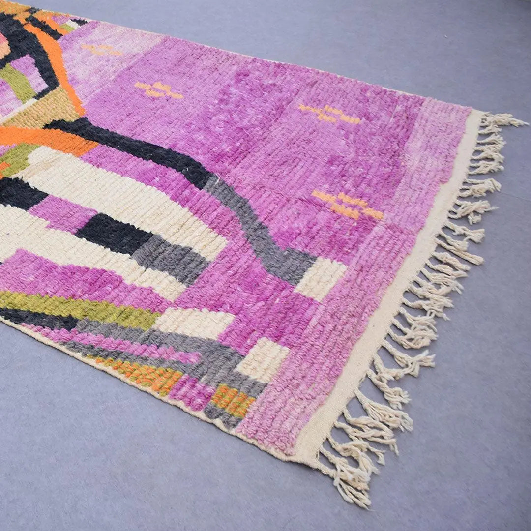 Ettilux handmade Moroccan rug styled in a considered interior