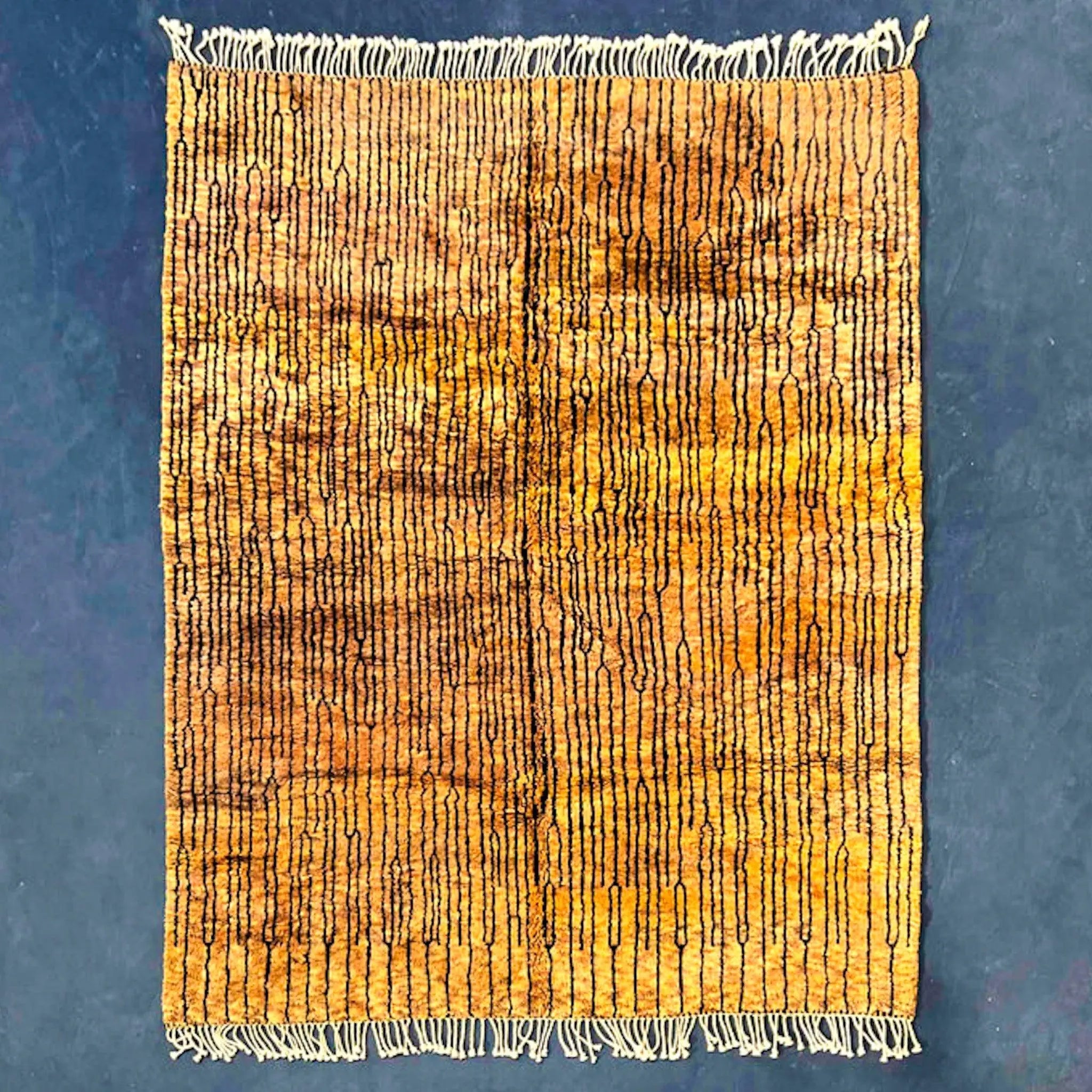Ettilux handmade Moroccan rug styled in a considered interior